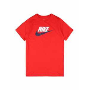 Nike Sportswear Tričko 'FUTURA'  námornícka modrá / červená / biela