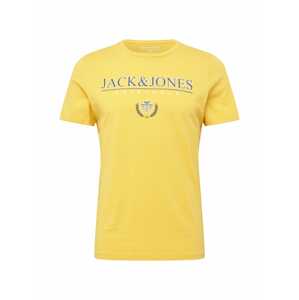 JACK & JONES Tričko 'DORM'  žltá / zmiešané farby