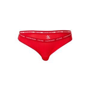 Calvin Klein Underwear Nohavičky 'Brazilian'  červená / biela