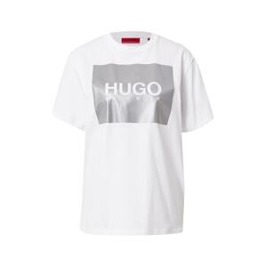 HUGO T-Shirt 'The Boyfriend'  biela