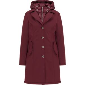 DreiMaster Klassik Zimný kabát  tmavočervená
