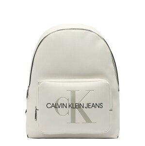 Calvin Klein Jeans Batoh 'CAMPUS'  čierna / šedobiela / sivá