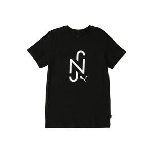 PUMA Funkčné tričko 'NJR 2.0'  čierna / biela