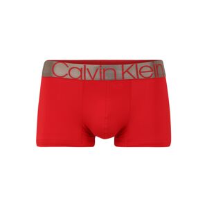 Calvin Klein Underwear Boxerky  svetločervená / strieborná