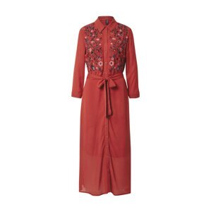 Y.A.S Košeľové šaty 'Savanna'  červená / zmiešané farby