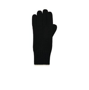 HUNTER Prstové rukavice  čierna / biela