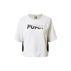 PUMA Sportsweatshirt  biela / čierna