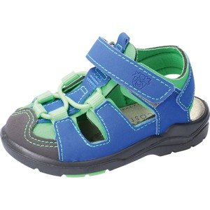 RICOSTA Otvorená obuv 'Gery'  modrá / zelená / čierna
