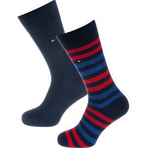 Tommy Hilfiger Underwear Ponožky  modrá / červená / tmavomodrá