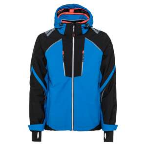 KILLTEC Outdoorová bunda 'Aakash'  čierna / modrá