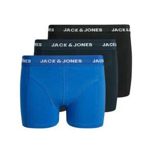 Jack & Jones Junior Nohavičky  čierna / nebesky modrá / tmavomodrá / svetlosivá