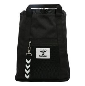 Hummel Športová taška  čierna / biela