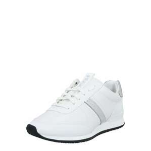 HUGO Sneaker 'Adrienne'  biela / strieborná