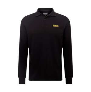 Barbour International Tričko  čierna / zlatá žltá