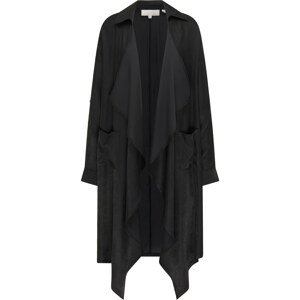 RISA Prechodná bunda  čierna melírovaná