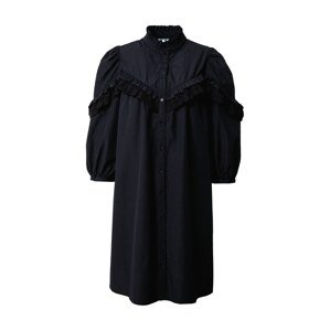 mbym Košeľové šaty 'Umbria'  čierna