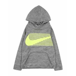 Nike Sportswear Mikina  sivá melírovaná / svetložltá