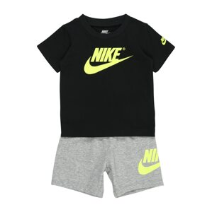 Nike Sportswear Set  tmavosivá / čierna / žltá