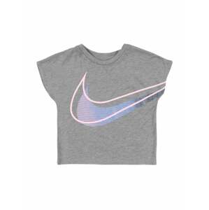 Nike Sportswear Tričko  fialová / sivá / ružová