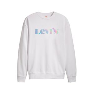 LEVI'S Mikina 'RELAXED T2 GRAPHIC CREW'  biela