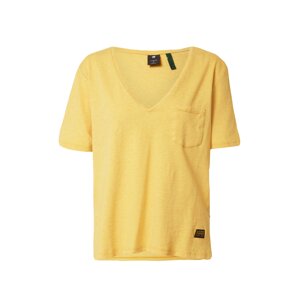 G-Star RAW Shirt  žltá