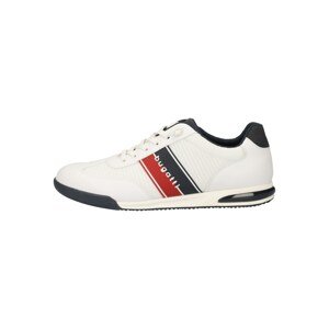 bugatti Sneaker  biela / námornícka modrá / ohnivo červená
