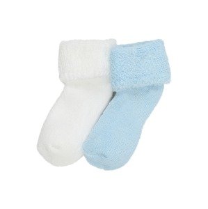 LILIPUT Ponožky  svetlomodrá / biela