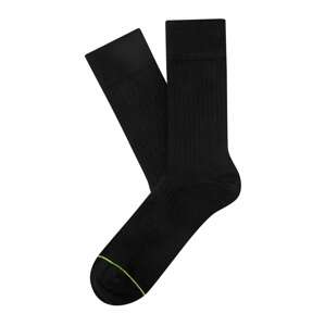 CHEERIO* Ponožky 'Rib Companion'  čierna / neónovo zelená