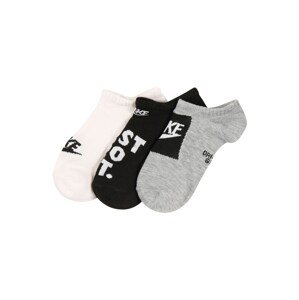 Nike Sportswear Ponožky  čierna / biela / zmiešané farby / sivá melírovaná