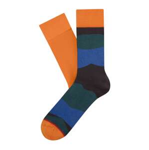 CHEERIO* Ponožky  neónovo oranžová / modrá / smaragdová / tmavomodrá