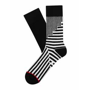 CHEERIO* Ponožky 'Jolly'  čierna / biela
