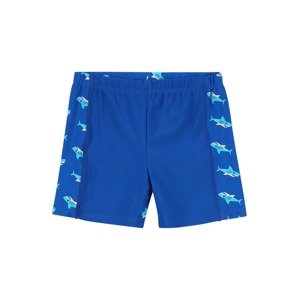 PLAYSHOES Plavecké šortky 'Hai'  modrá / vodová / biela