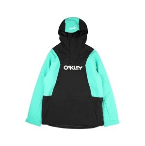 OAKLEY Outdoorová bunda  mätová / čierna
