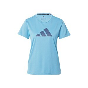 ADIDAS PERFORMANCE Funkčné tričko  námornícka modrá / svetlomodrá