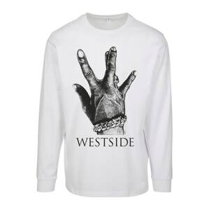 Mister Tee Tričko 'Westside Connection'  biela / čierna