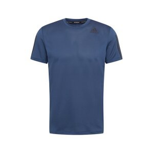 ADIDAS PERFORMANCE Funkčné tričko  námornícka modrá / čierna