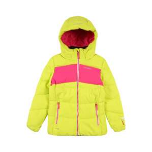 ICEPEAK Outdoorová bunda  ružová / žltá