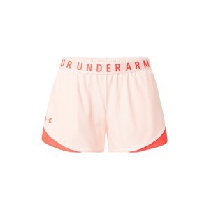 UNDER ARMOUR Športové nohavice 'Play Up'  ružová / oranžová