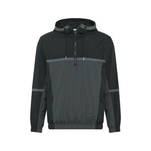Nike Sportswear Prechodná bunda  sivá / čierna / tmavosivá