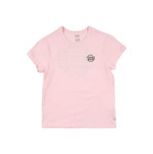 VANS T-Shirt  ružová / čierna