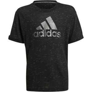 ADIDAS PERFORMANCE Funkčné tričko 'Bos'  striebornosivá / čierna