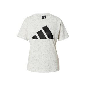 ADIDAS PERFORMANCE Funkčné tričko 'Winners 2.0'  čierna / prírodná biela