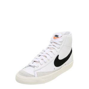 Nike Sportswear Členkové tenisky 'BLAZER MID 77'  béžová / oranžová / čierna / biela