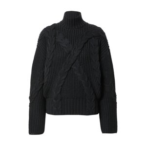 NA-KD Oversize sveter  čierna