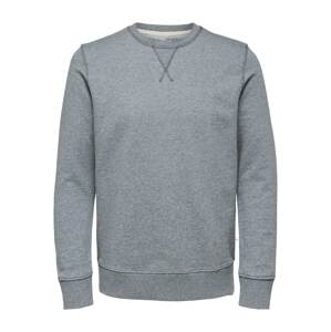 SELECTED HOMME Sweatshirt 'SLHJASON'  sivá melírovaná
