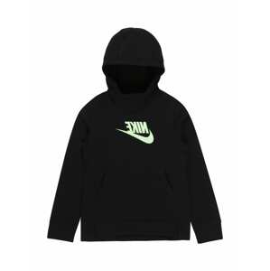 Nike Sportswear Mikina  čierna / zelená