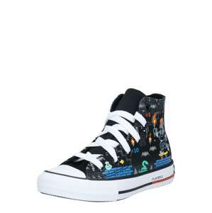 CONVERSE Sneaker 'Chuck Taylor All Star'  čierna / kráľovská modrá / oranžová / žltá / sivá