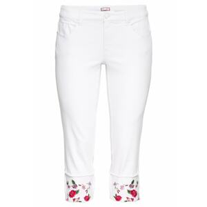 SHEEGO Jeans  biely denim / zmiešané farby