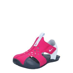 Nike Sportswear Plážové / kúpacie topánky 'Sunray Protect 2'  biela / ružová