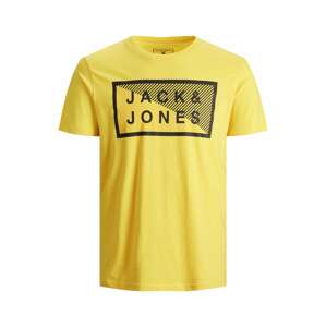 Jack & Jones Junior Tričko 'Shawn'  žltá / čierna
